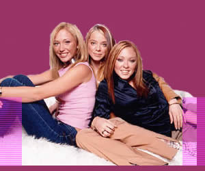 Atomic Kitten are Jenny Frost (Jen) , Liz McClarnon (Lil) and Natasha Hamilton (Tash)